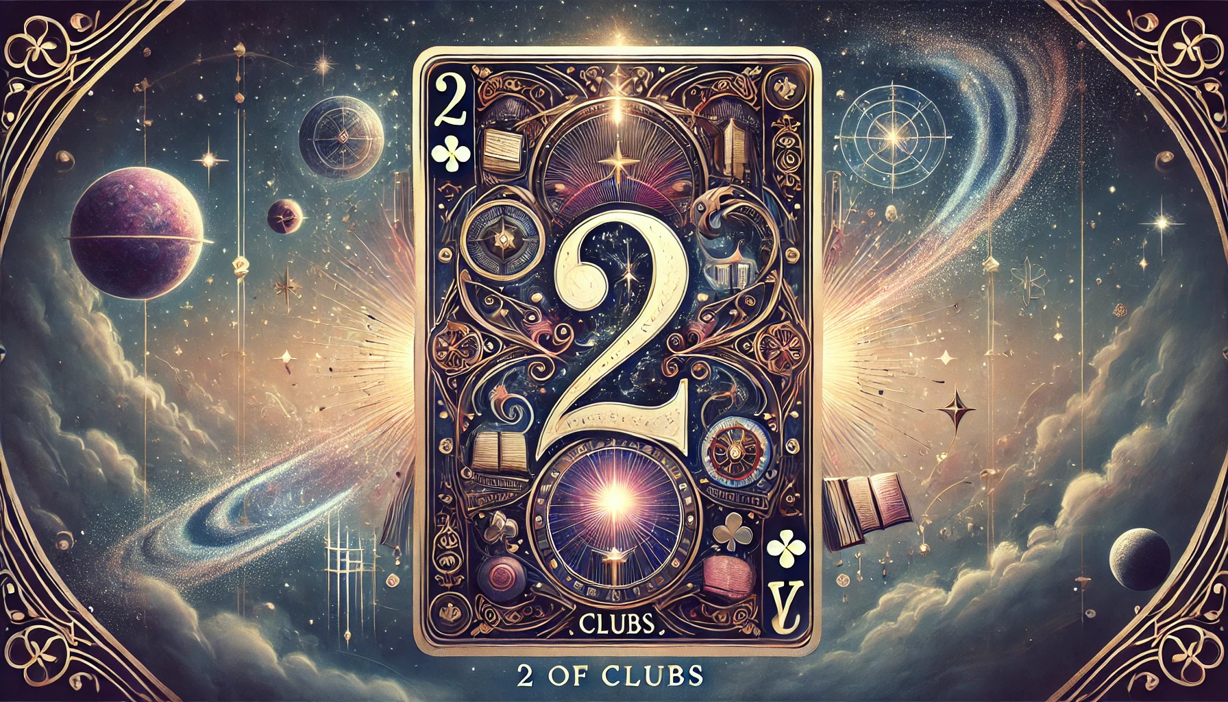 Birthday Card 2 of Clubs