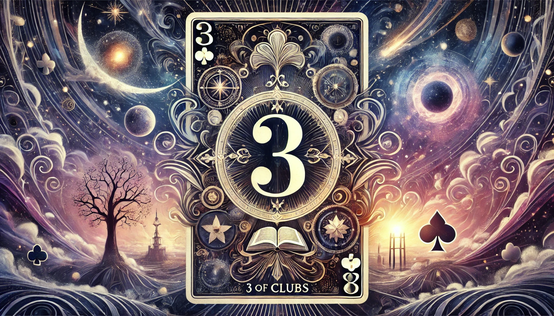 Birthday Card 3 of Clubs