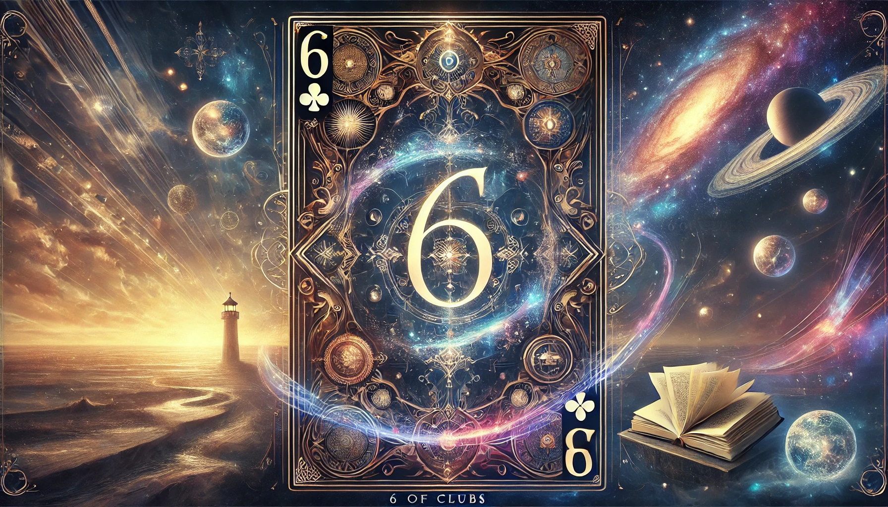 Birthday Card 6 of Clubs