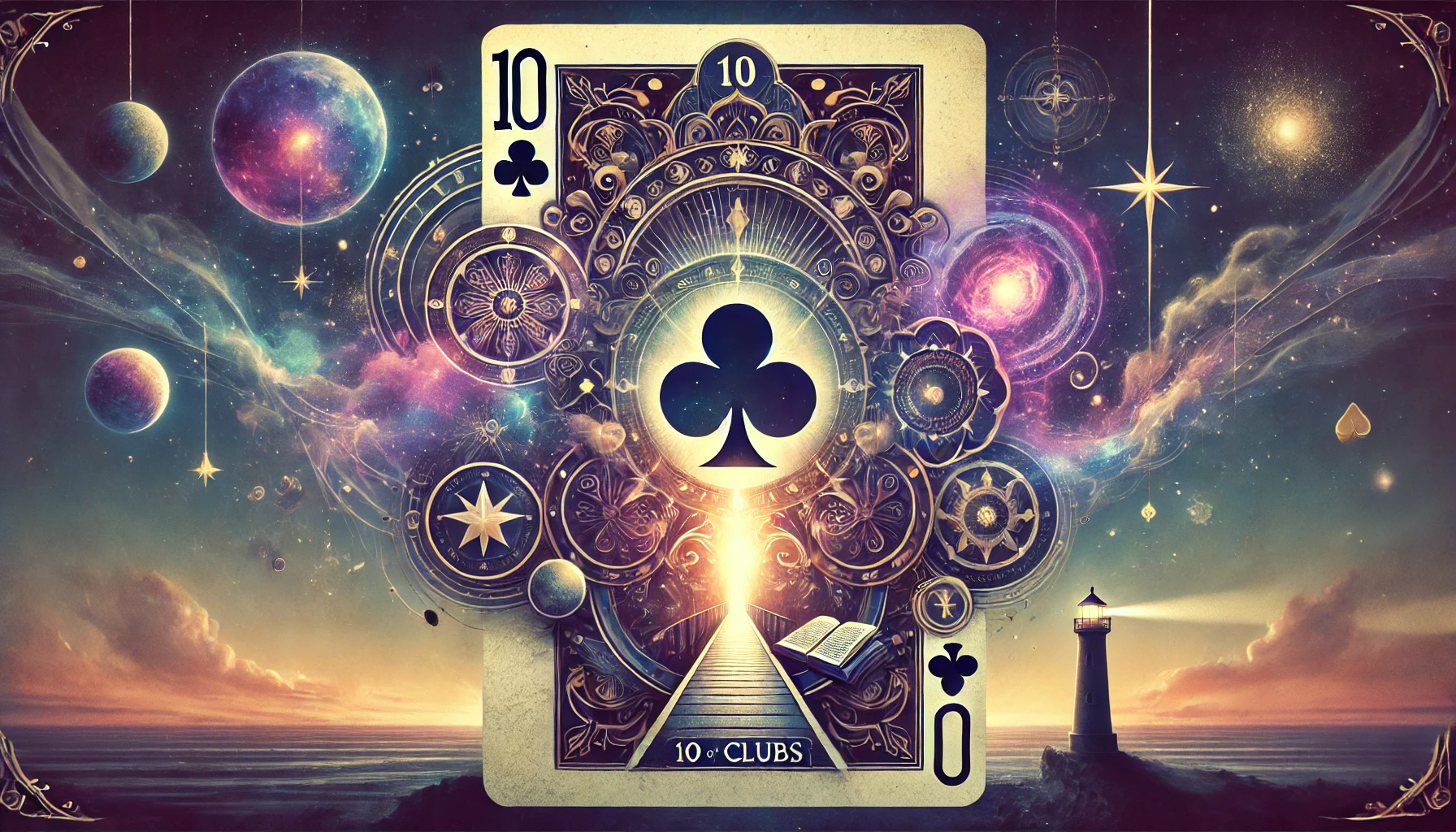 Birthday Card 10 Clubs