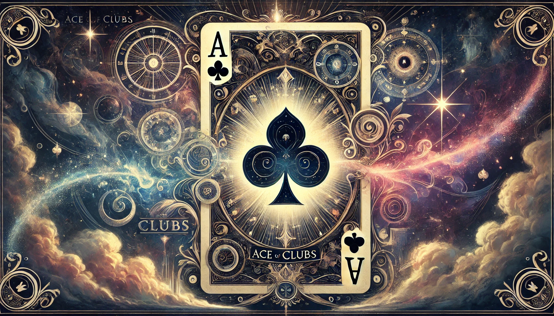 Birthday Card Ace of Clubs