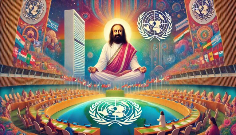 UN Embraces Meditation Day: Gurudev Sri Sri Ravi Shankar Speaks