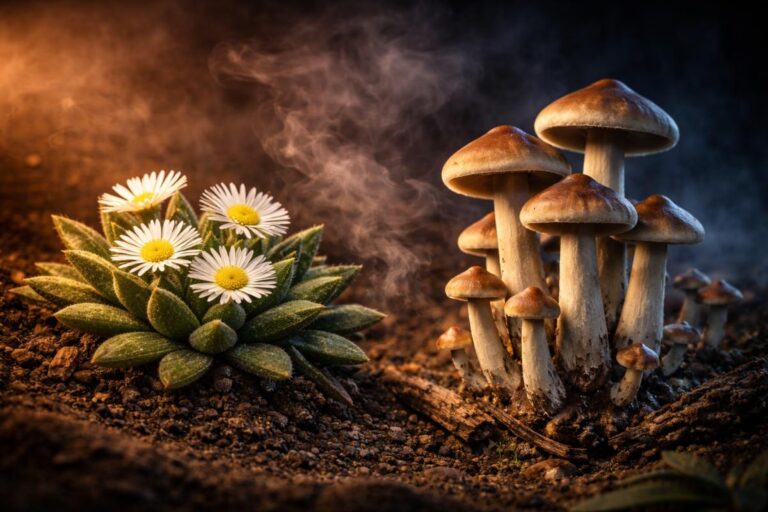 Kanna and Psilocybin: Two Plant Medicines, One Conscious Wellness Protocol