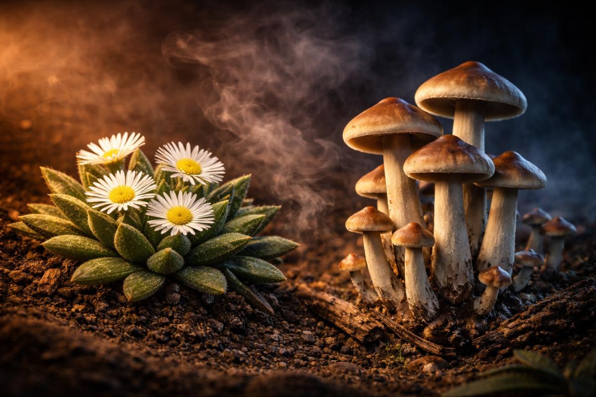 Kanna and Psilocybin: Two Plant Medicines, One Conscious Wellness Protocol