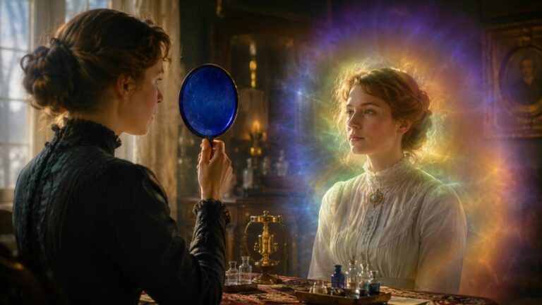 The Banned Blue Glass That Let Ordinary People See Auras
