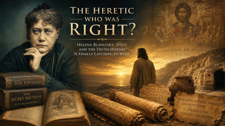 The Forbidden Christ: Three Blavatsky "Heresies" That History Quietly Confirmed
