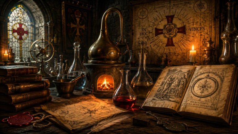 The Rosicrucian Cipher Still Holds: What Alchemy Really Was — And Why It Never Ended