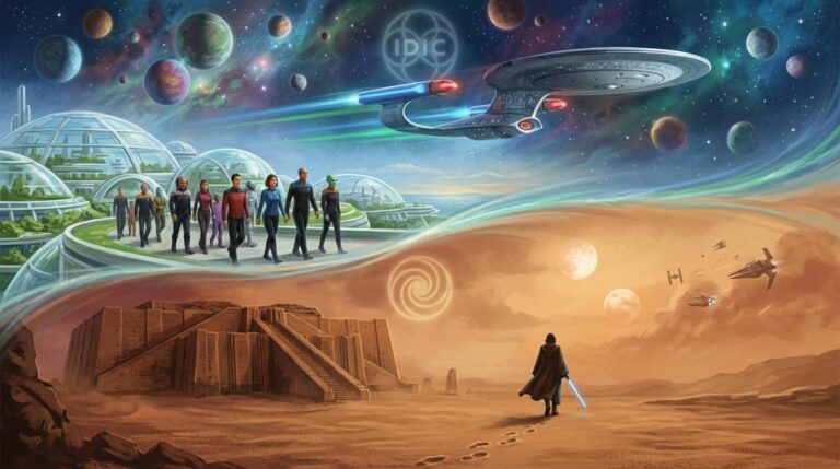 Why Star Wars Feels Like Your Past and Star Trek Feels Like Your Future