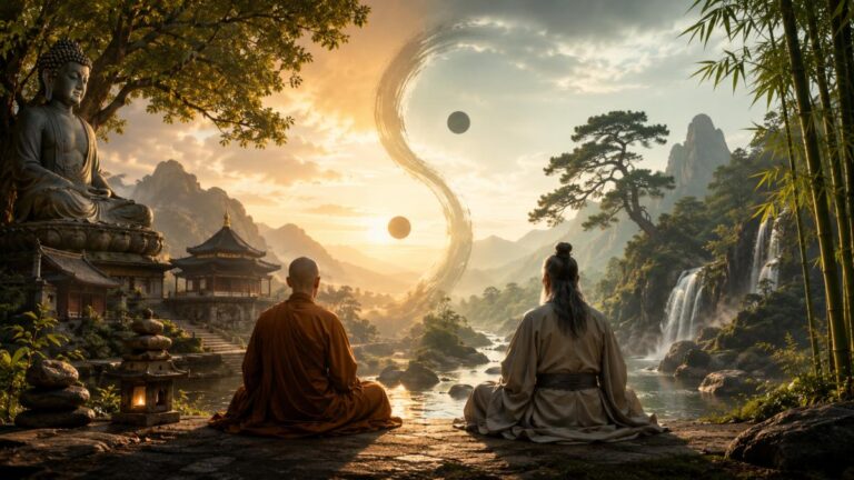 Taoism and Buddhism: Where the Two Ancient Paths Actually Diverge