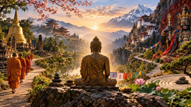 The Five Vehicles of Buddhism: Why One Teaching Split Into So Many Paths