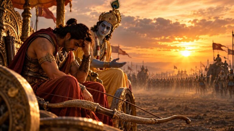When Arjuna Dropped His Bow: The Bhagavad Gita for Anyone Facing an Impossible Choice